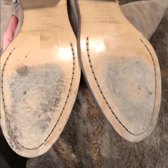 Rag & Bone over the knee suede boots - Picture 6 of 8